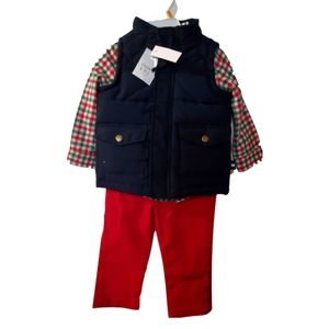 Crown & Ivy Baby Boys 3 PC Set
